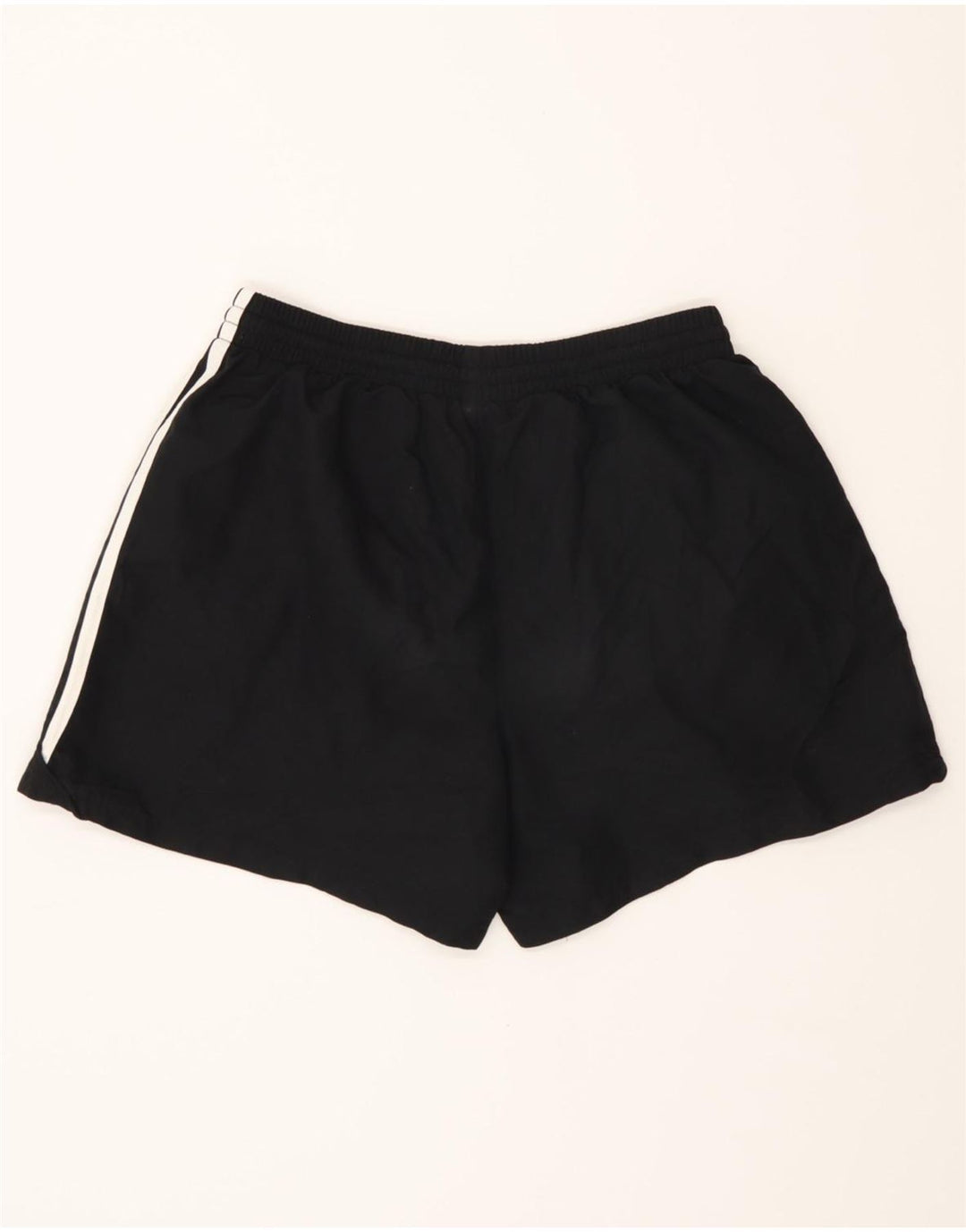 Pantaloncini sportivi Adidas da uomo piccoli in poliestere nero