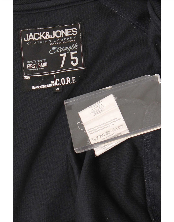 Giacca da tuta da uomo Jack & Jones XL poliestere blu navy