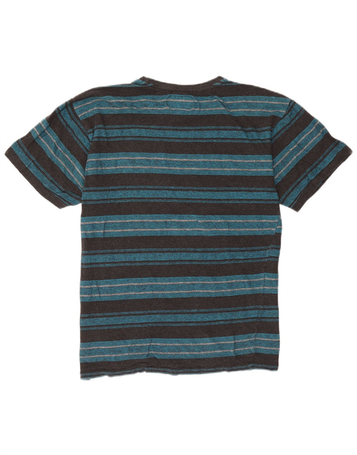 Maglietta da uomo Billabong Top in cotone a righe grandi blu