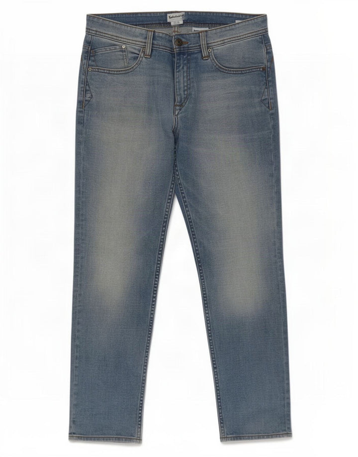 Jeans slim da uomo Timberland W33 L30 cotone blu