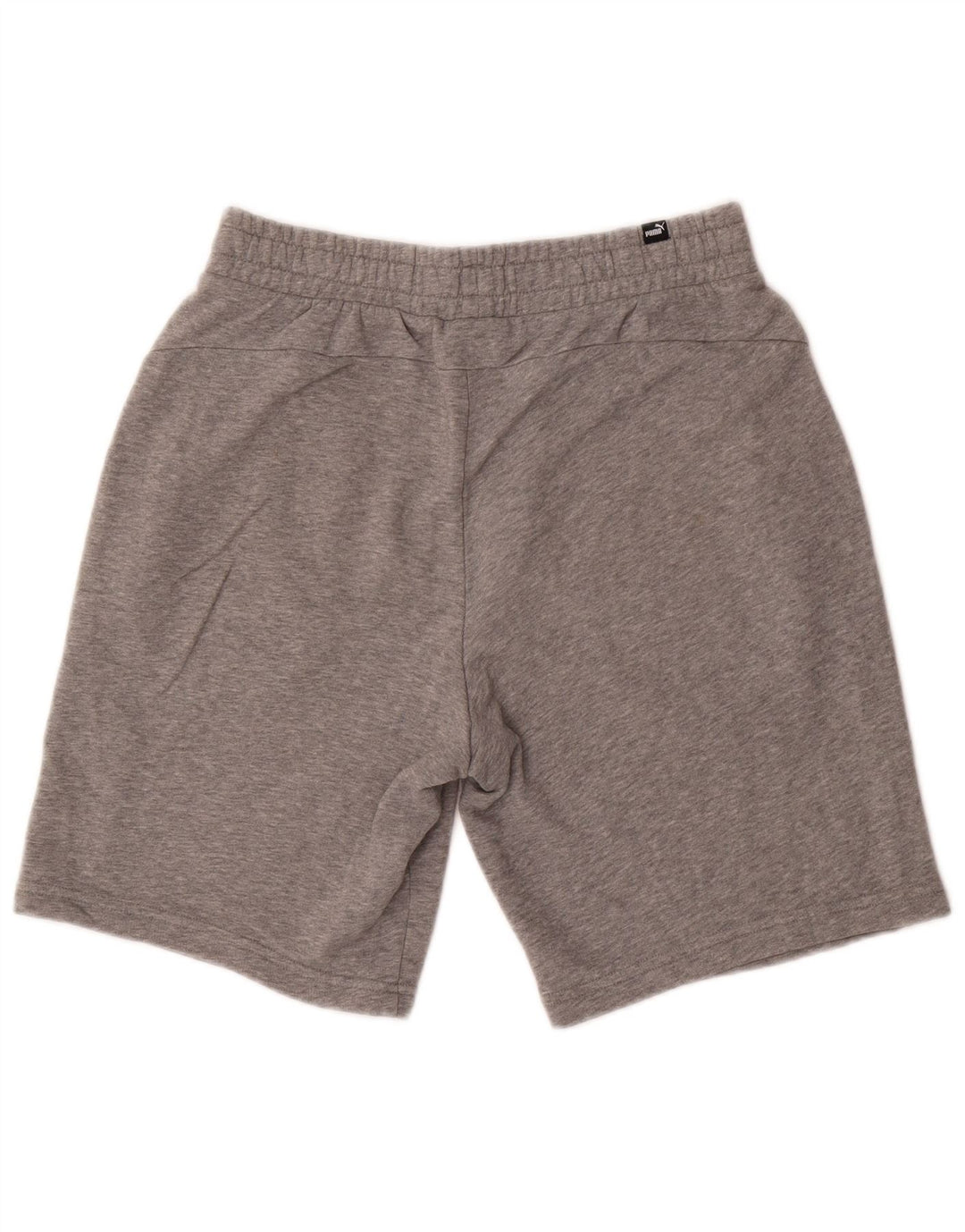 Pantaloncini sportivi da uomo Puma in cotone grigio medio