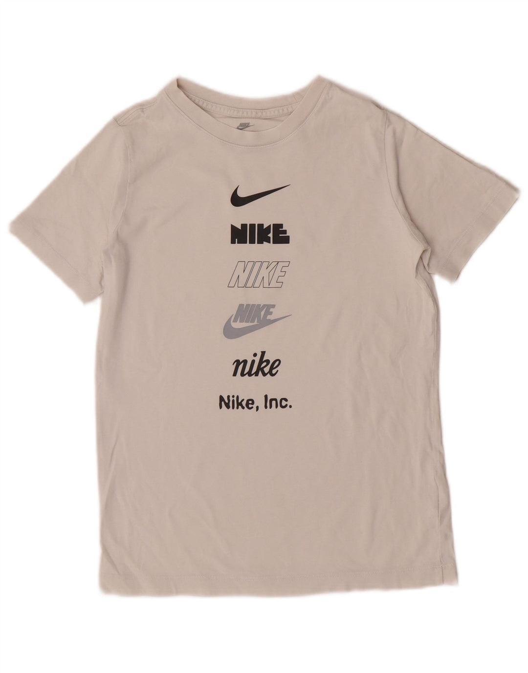 T-shirt grafica Nike da bambino, 12-13 anni, grande, bianca