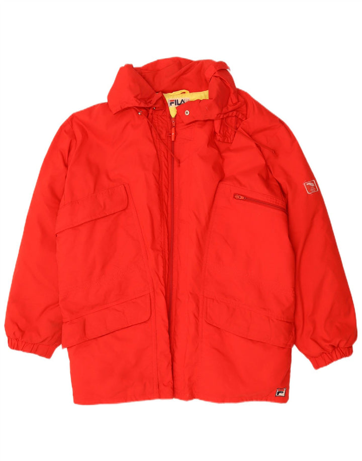 Giacca imbottita ampia da uomo Fila IT 48 rossa media