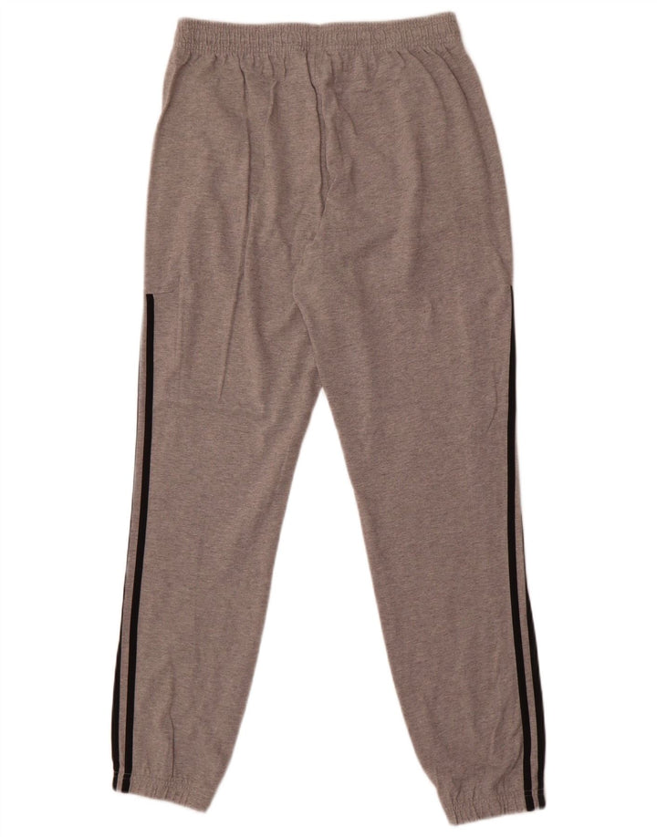 Pantaloni da tuta da uomo Adidas Joggers in cotone grigio medio