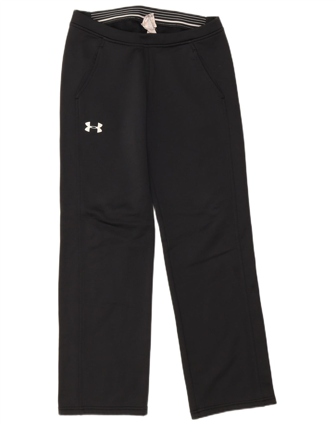 Pantaloni da tuta con grafica Under Armour da donna Cold Gear UK 12 medio nero