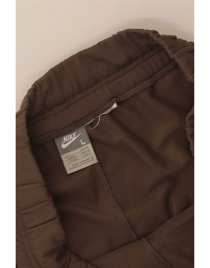 Pantaloni della tuta da donna Nike UK 14/16 Large Marrone