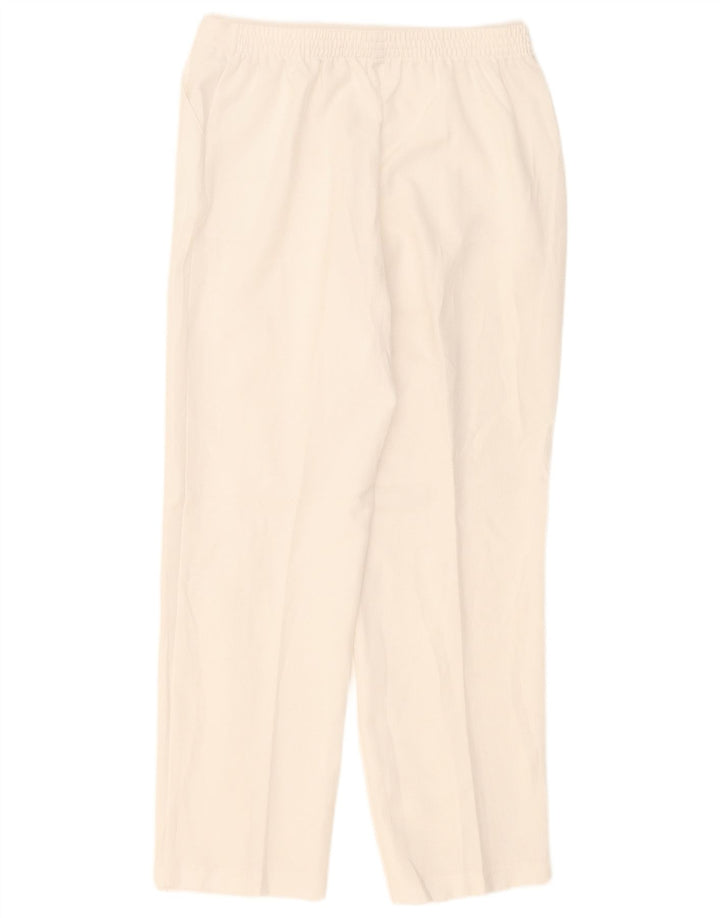 Pantaloni casual da donna Marks & Spencer UK 14 Large W32 L29 quadri bianchi