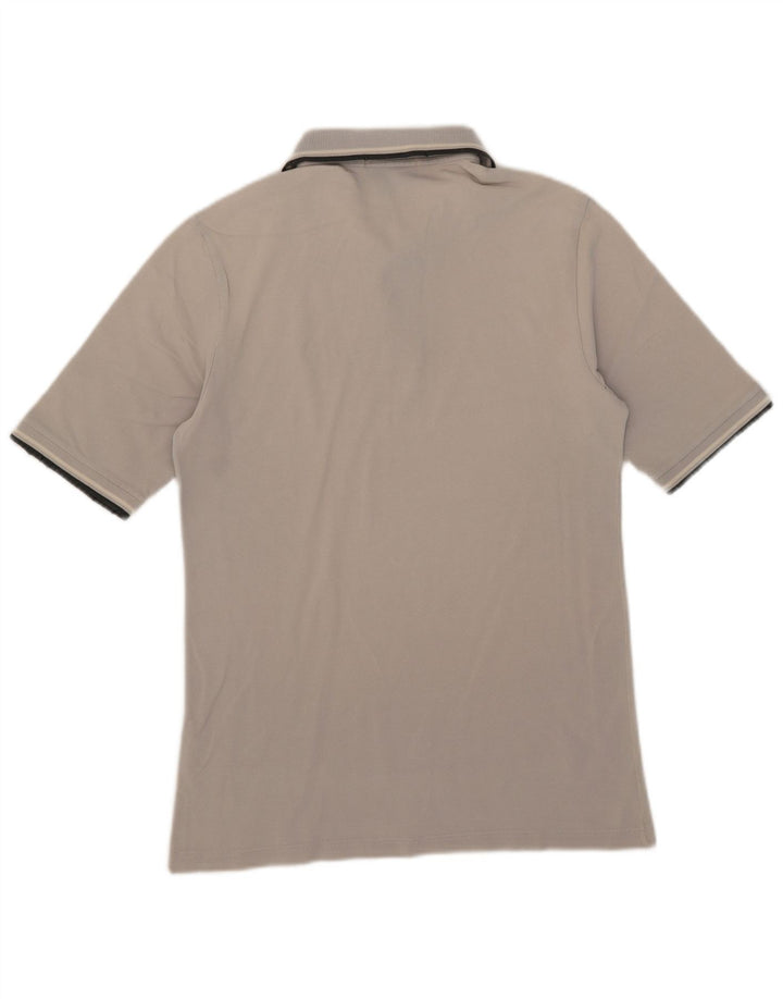 Polo da uomo Fred Perry piccola in cotone a righe grigie