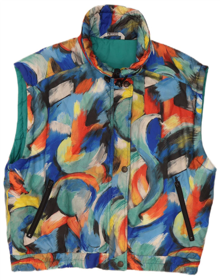 Gilet da donna con motivo astratto Brugi UK 18 XL multicolore