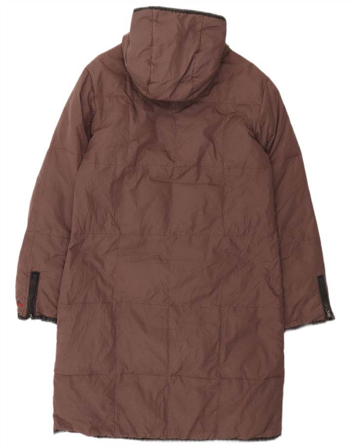Cappotto imbottito con cappuccio da donna Miss Sixty UK 14 Viola medio
