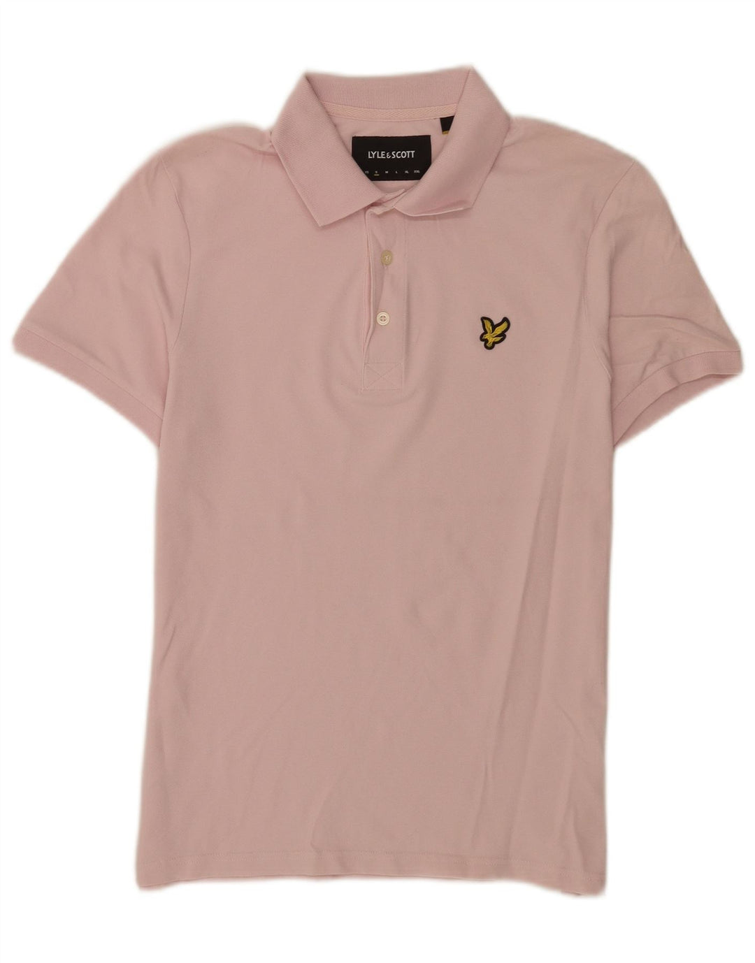 Polo da uomo Lyle & Scott piccola in cotone rosa