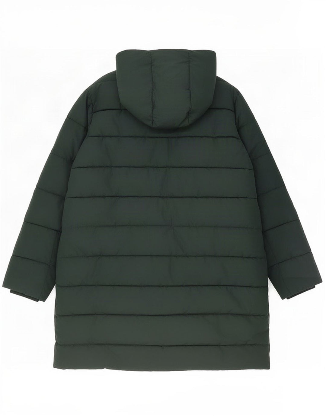 Cappotto imbottito con cappuccio da donna Hobbs UK 14 grande poliestere verde