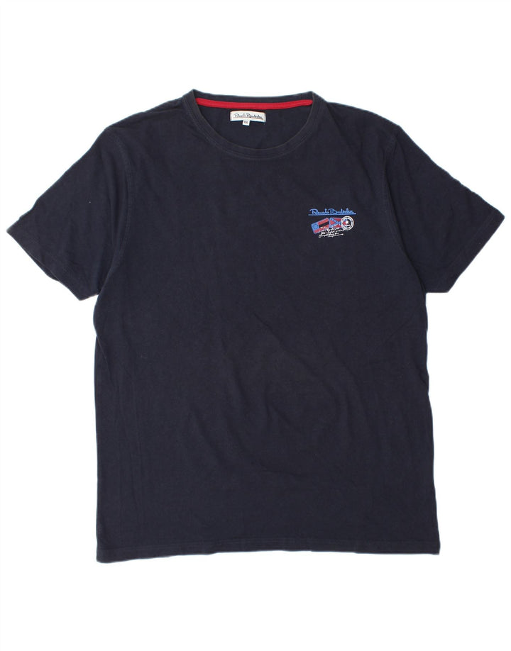 T-shirt da donna RENATO BALESTRA Top 2XL cotone blu navy