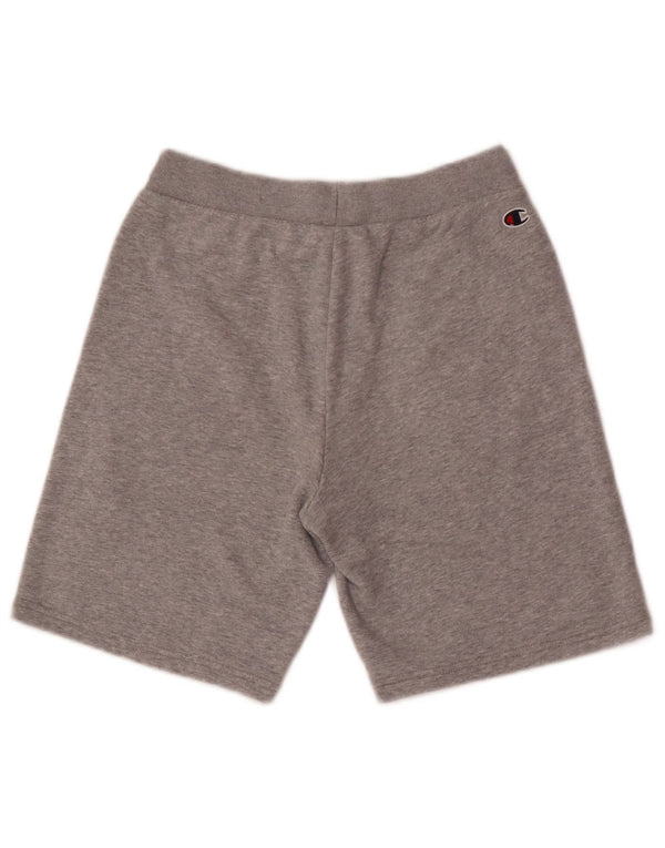 Pantaloncini sportivi con grafica Champion da ragazzo 13-14 anni XL in cotone grigio