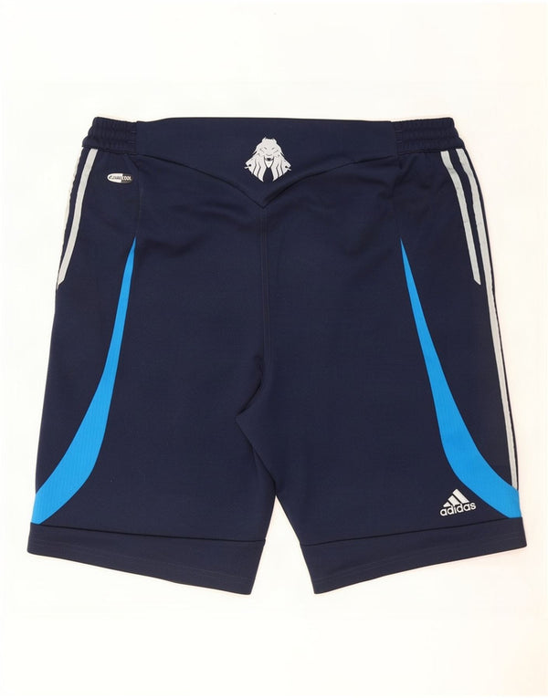 Pantaloncini sportivi Adidas da uomo The David Beckham Academy medio blu navy