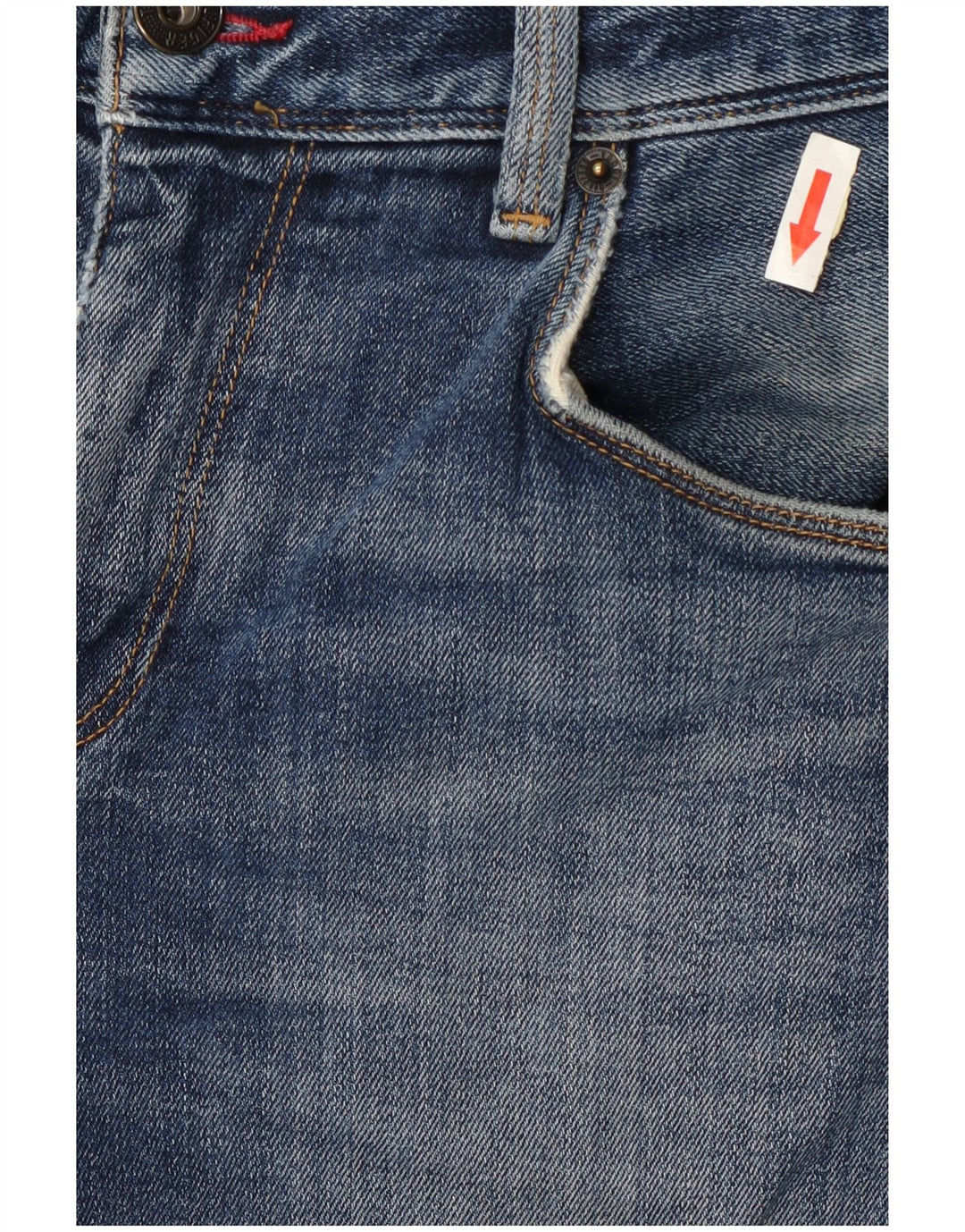 Jeans slim da uomo Tommy Hilfiger W36 L30 cotone blu