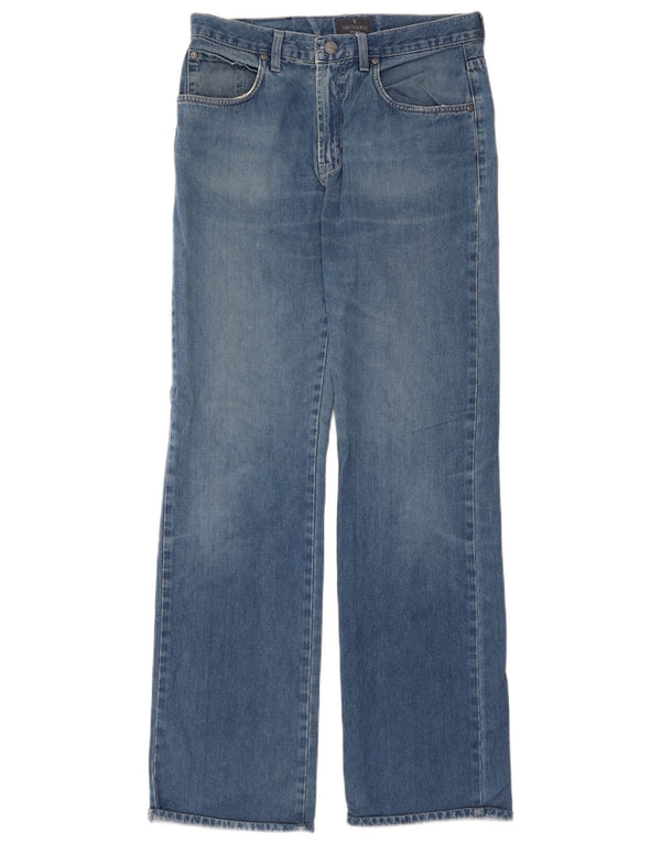 Jeans Trussardi Uomo Bootcut W31 L32 Blu Cotone