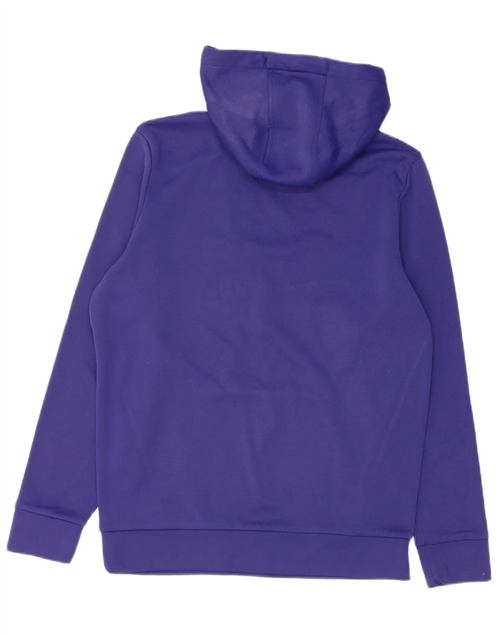 UNDER ARMOUR Felpa con cappuccio da uomo dalla vestibilità rilassata, piccola, in poliestere viola