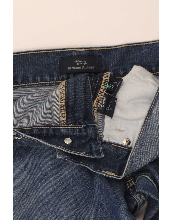 Jeans dritti da uomo vestibilità regolare Harmont & Blaine IT 50 Large W34 L30 Blu