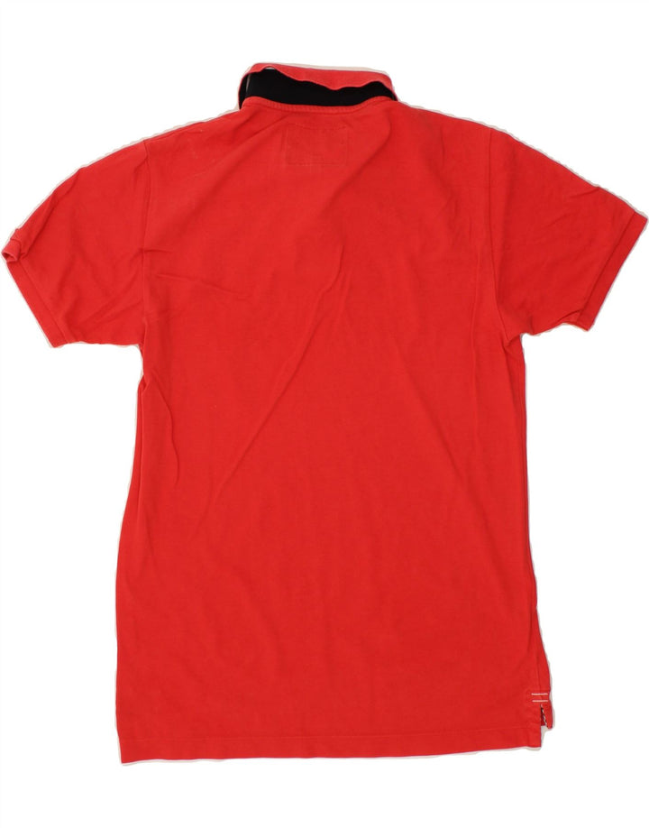 WOOLRICH Mens Polo Shirt Small Red Vintage Woolrich and Second-Hand Woolrich from Messina Hembry 