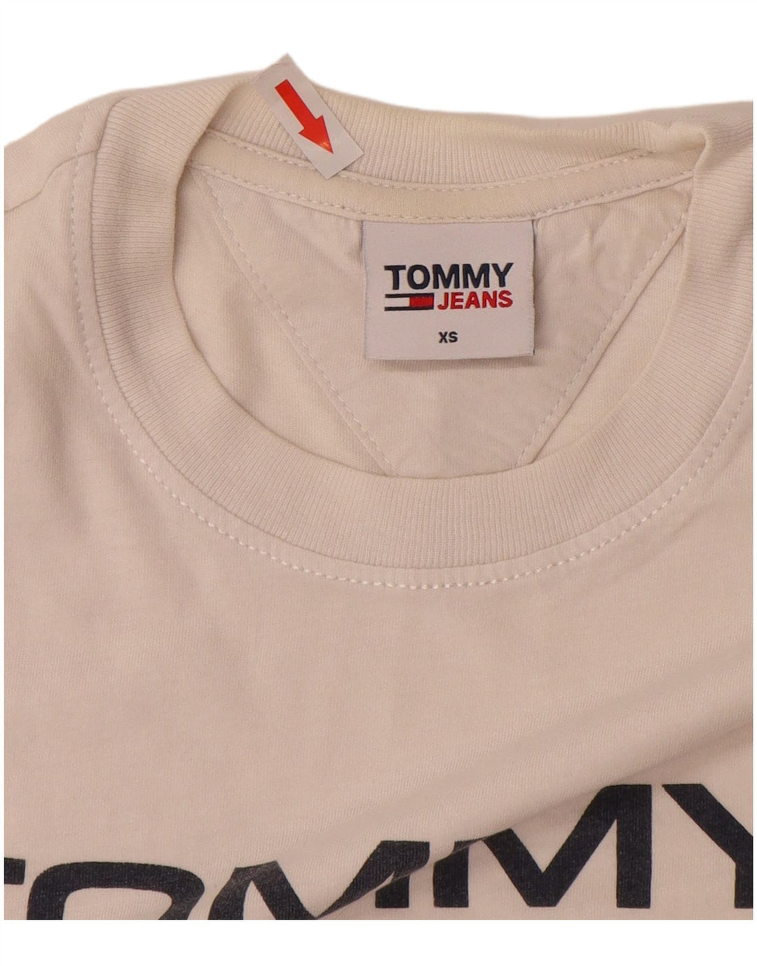 T-shirt grafica da uomo Tommy Hilfiger Top XS bianca
