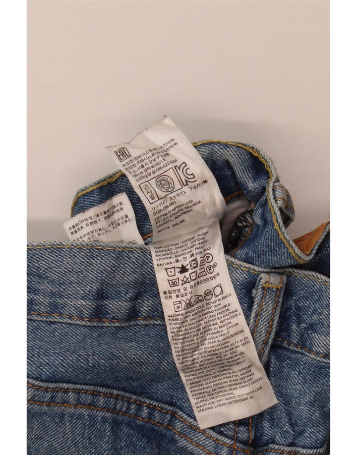 Pantaloncini di jeans Levi's 511 da uomo W31 cotone blu medio