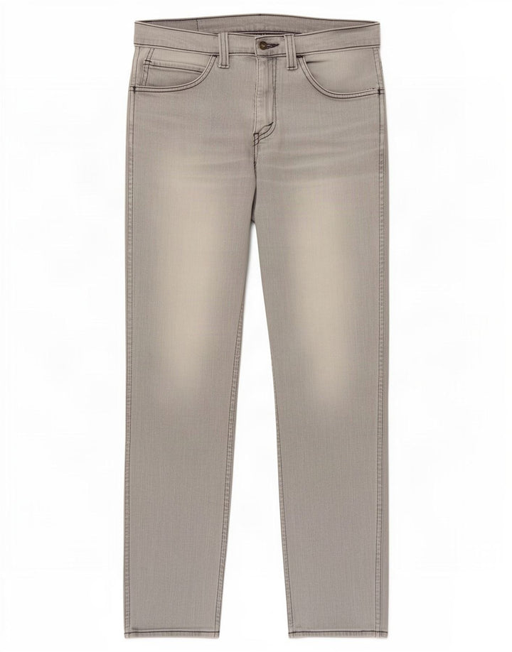 Levi's Uomo 511 Slim Jeans W32 L32 Cotone Grigio