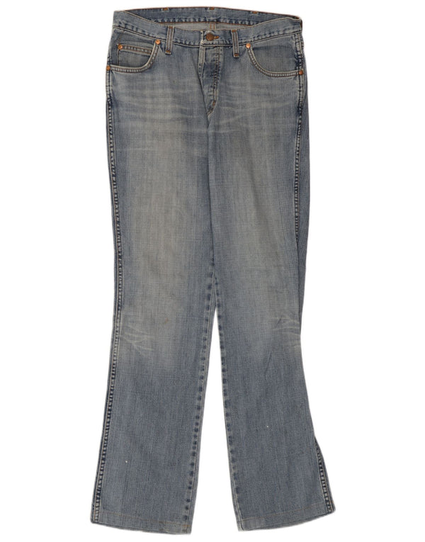 Jeans dritti Evolution da donna Wrangler W33 L33 cotone blu