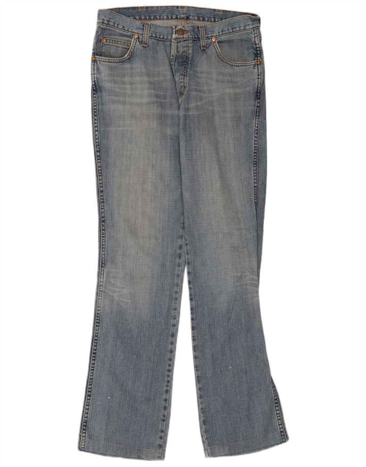Jeans dritti Evolution da donna Wrangler W33 L33 cotone blu