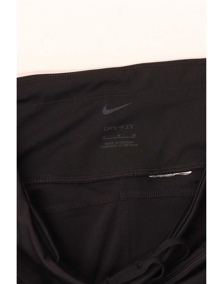 Pantaloni della tuta Nike Dri Fit da donna UK 14 medio nero