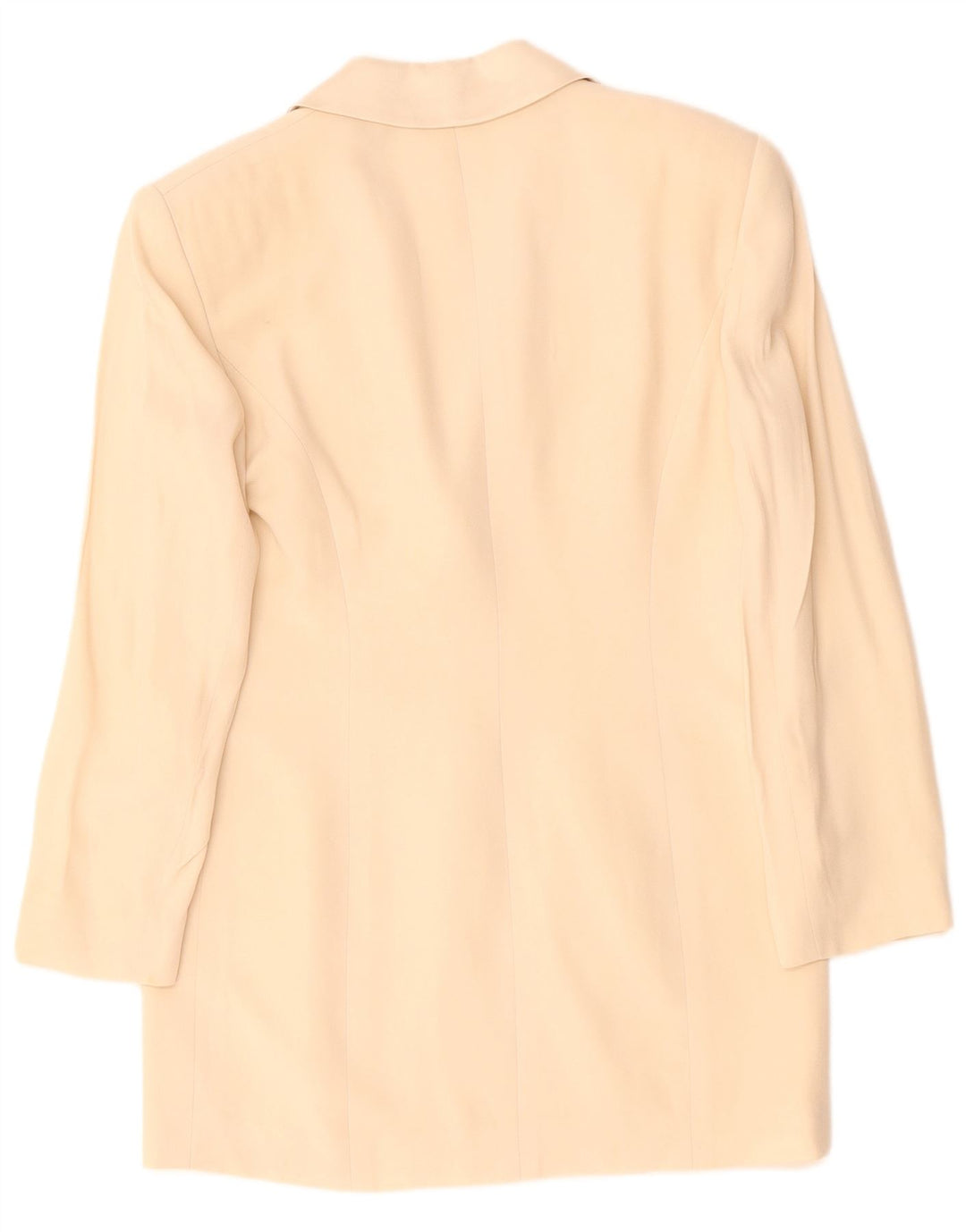 LUISA SPAGNOLI Giacca Blazer a 3 Bottoni da Donna IT 42 Acetato Beige Medio