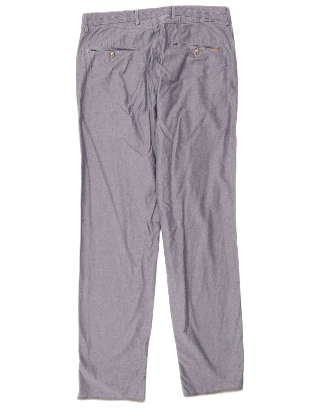 Pantaloni chino dritti da uomo Massimo Dutti EU 40 Medium W31 L32 Grigio