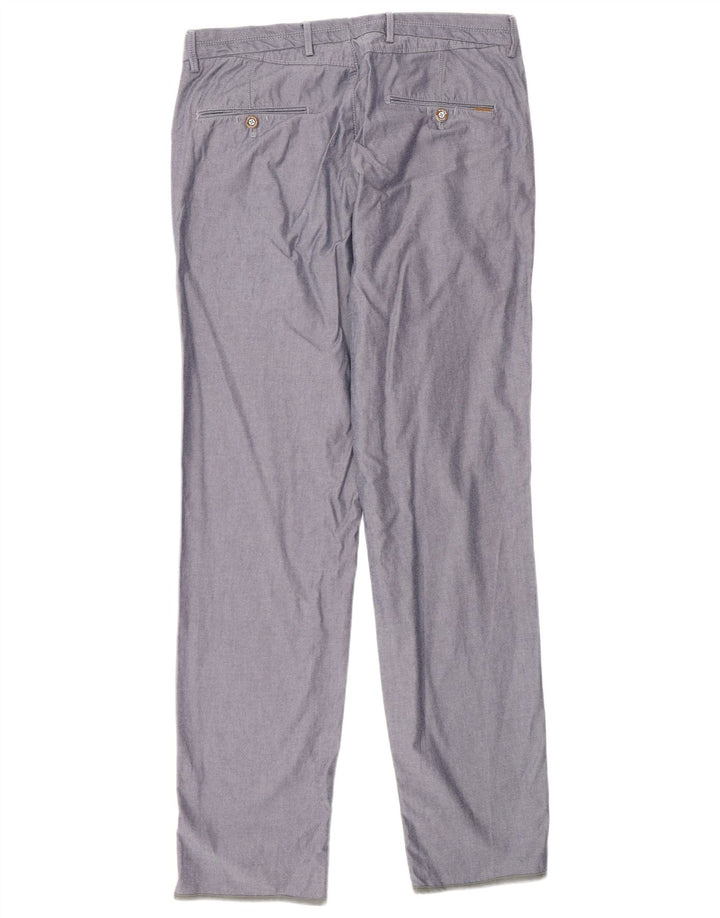 Pantaloni chino dritti da uomo Massimo Dutti EU 40 Medium W31 L32 Grigio