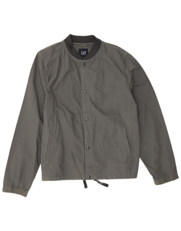 Giubbotto bomber da uomo Gap UK 40 grande cotone grigio