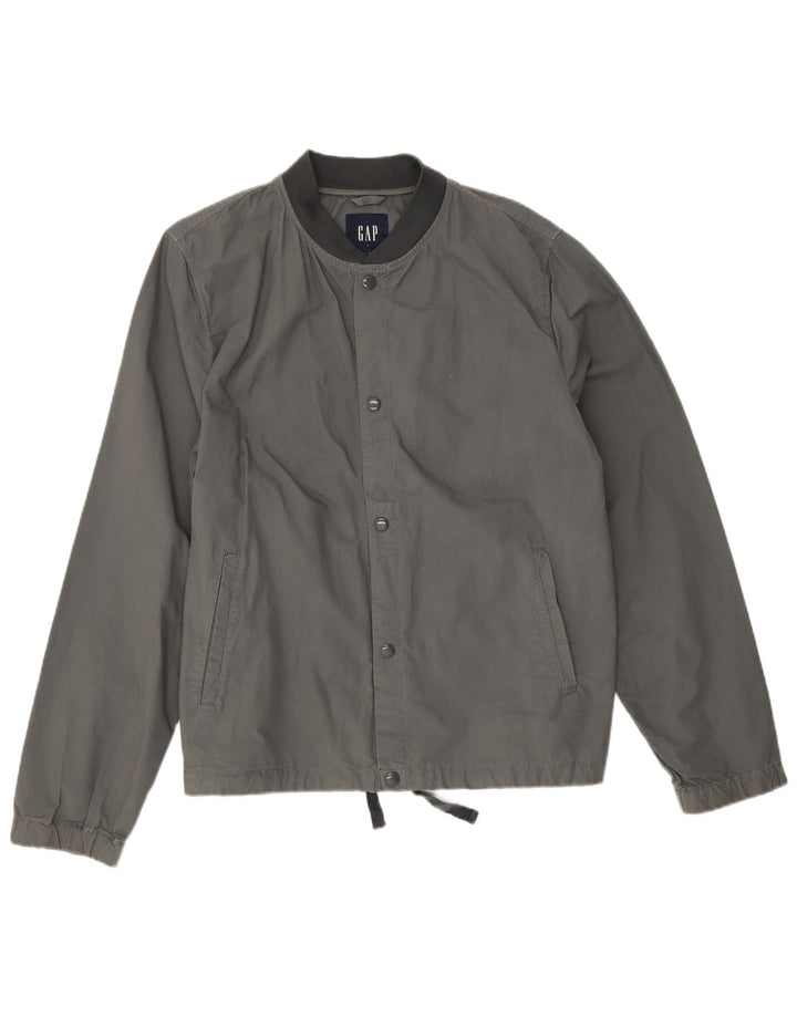 Giubbotto bomber da uomo Gap UK 40 grande cotone grigio