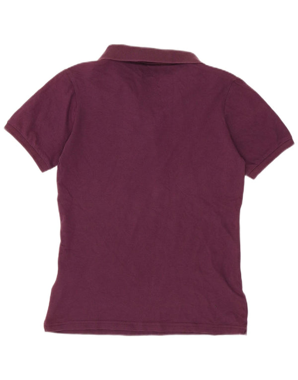Polo Kappa da donna UK 14 grande cotone viola