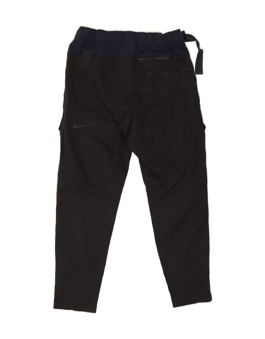 Pantaloni cargo affusolati da uomo NIKE medi W32 L27 color block nero