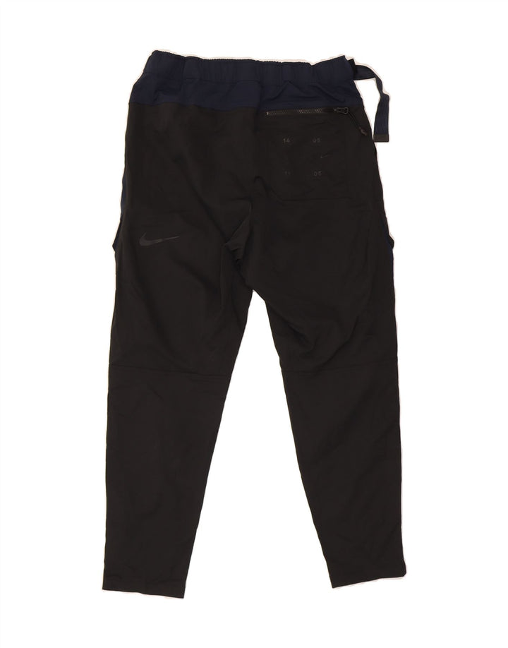 Pantaloni cargo affusolati da uomo NIKE medi W32 L27 color block nero