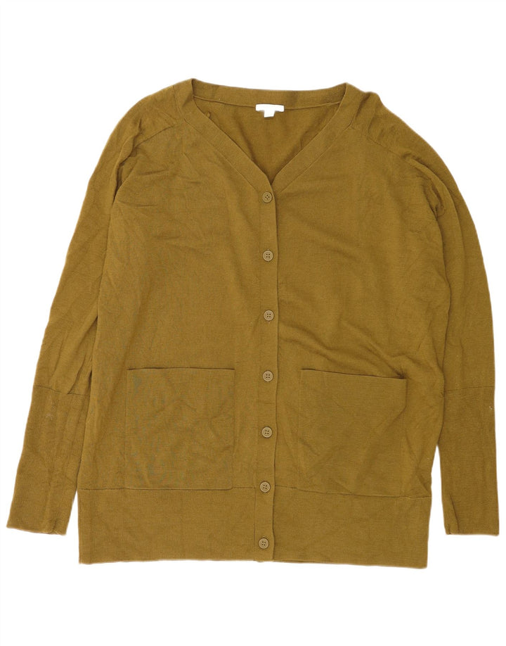 Maglione cardigan oversize da donna Cos UK 14 Lana verde medio