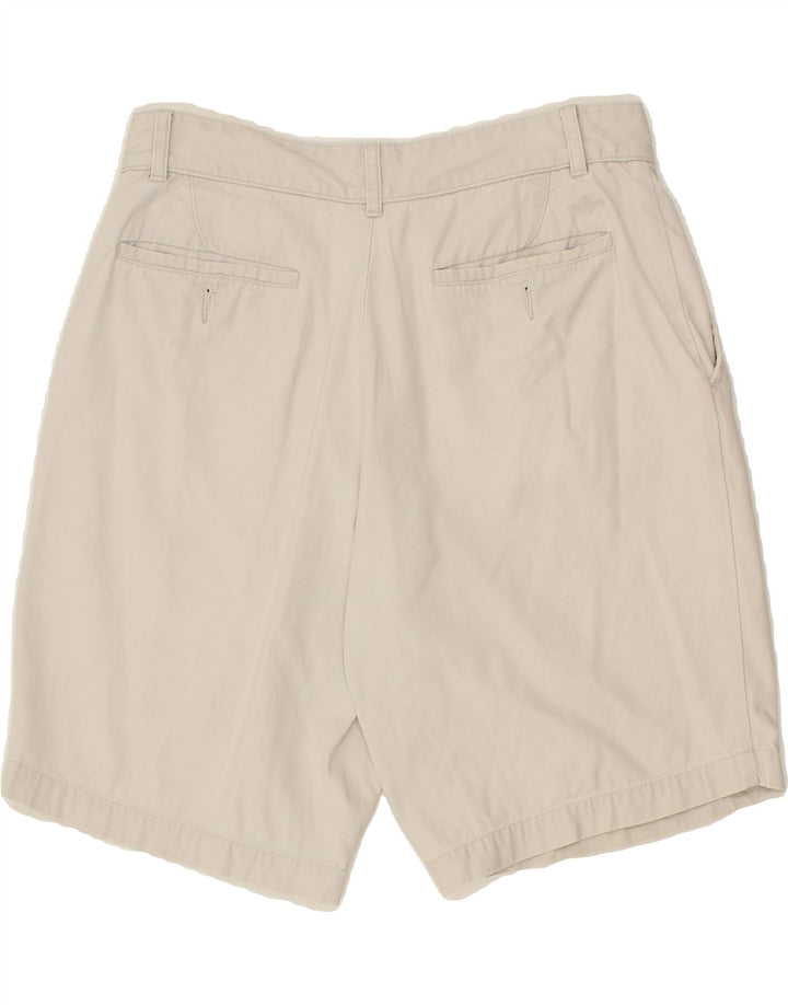 DOCKERS Mens Chino Shorts W32 Medium  Off White Cotton Vintage Dockers and Second-Hand Dockers from Messina Hembry 