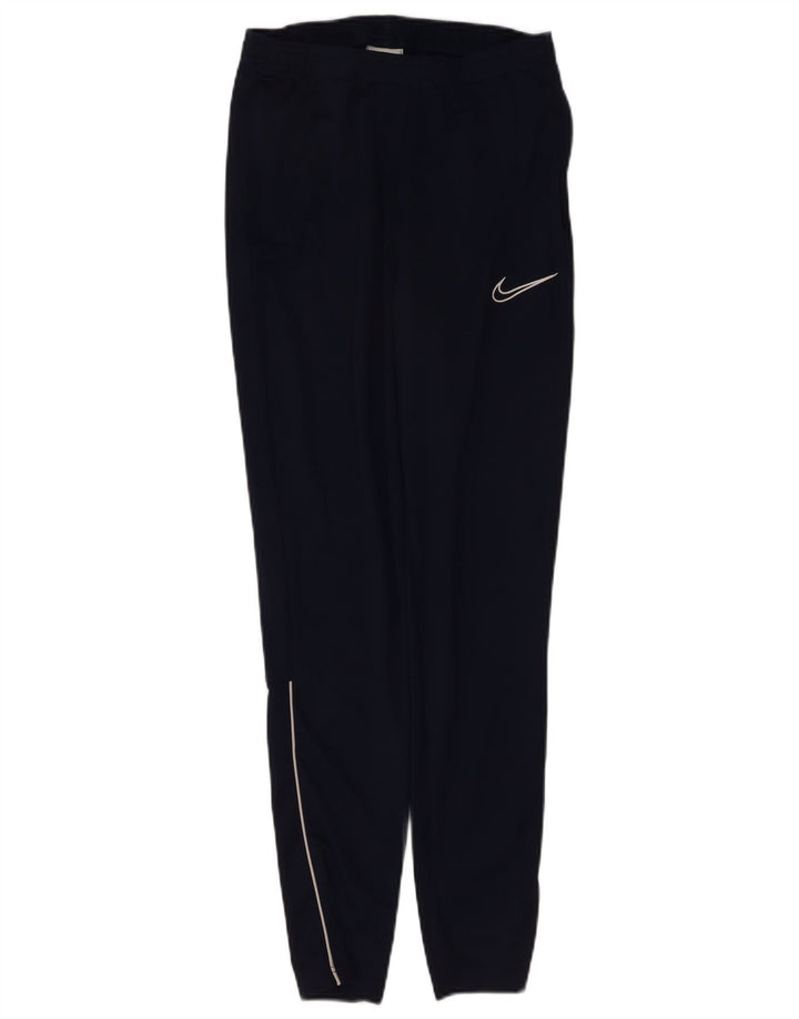 Pantaloni da tuta Nike da uomo piccoli in poliestere blu navy