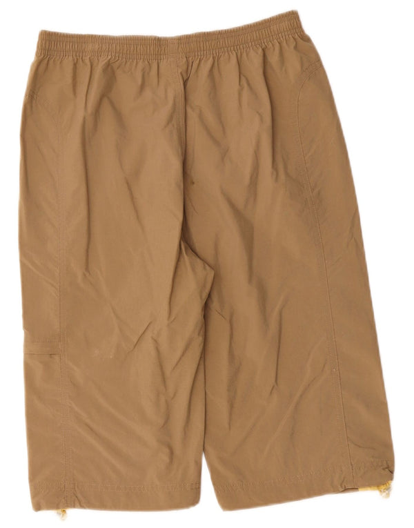 Pantaloncini sportivi Reebok Cargo da ragazzo 13-14 anni in nylon beige