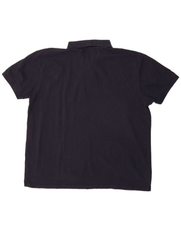 Polo da uomo Marlboro Classics 4XL Blu navy