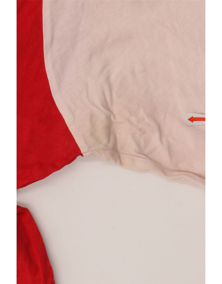 T-shirt grafica da donna PUMA Top UK 18 XL Rosso Colourblock