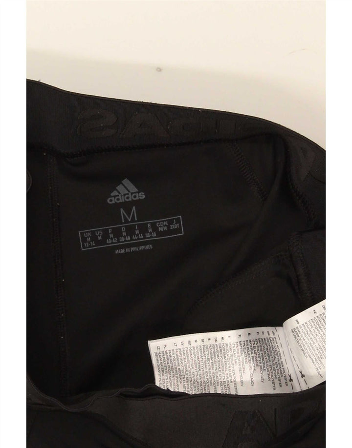 Leggings Adidas da donna UK 12/14 poliestere nero medio