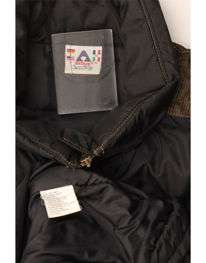 Giacca a vento da uomo Active UK 42 XL Poliammide floreale nera