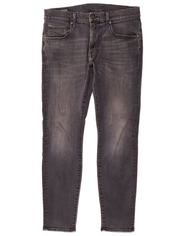 Jeans skinny Revend da uomo G-Star W32 L29 cotone grigio