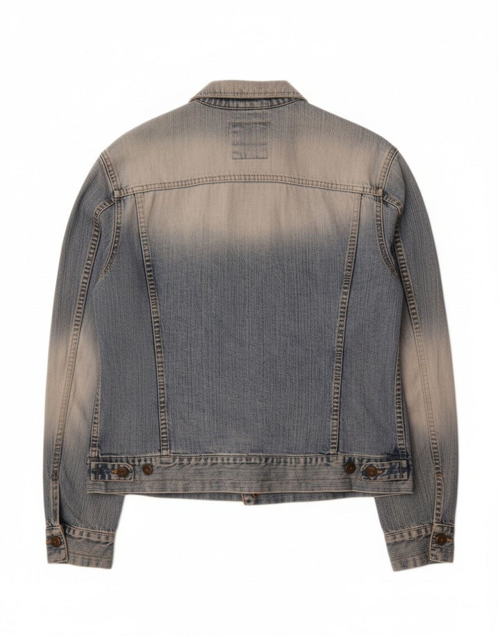 ROY ROGERS Mens Denim Jacket UK 38 Medium Blue Cotton