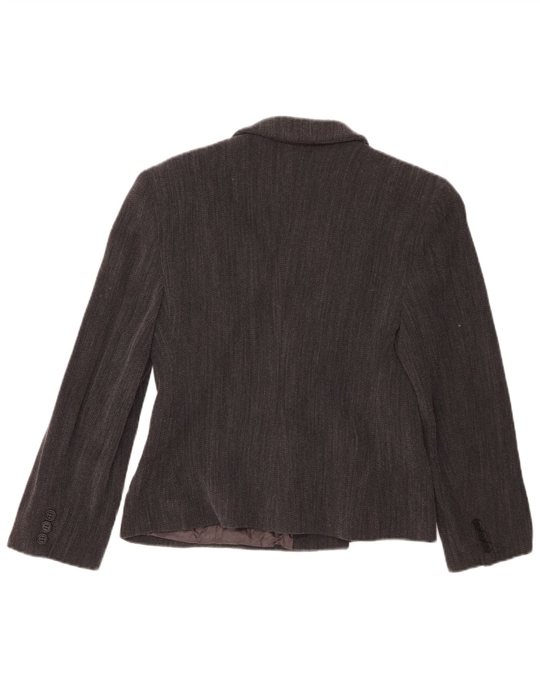Giacca Blazer Donna Giorgio Armani IT 42 Gessato Grigio Medio