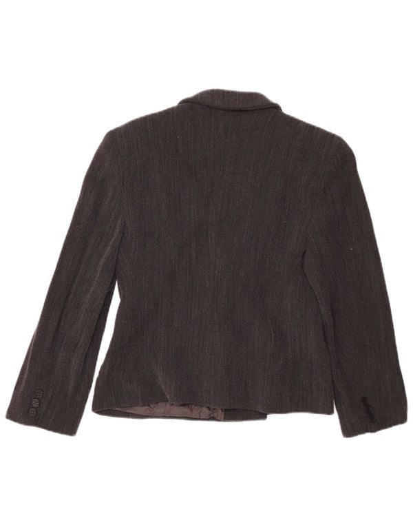 Giacca Blazer Donna Giorgio Armani IT 42 Gessato Grigio Medio
